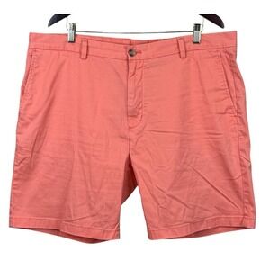 Vineyard Vines Classic‎ Chino Shorts Men's Size 40 Breaker Short 9" Coral /Logo